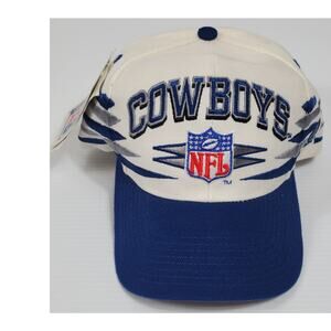 NWT Vintage‎ 90s Pro Line Logo Athletic Dallas Cowboys NFL Football Hat Diamond